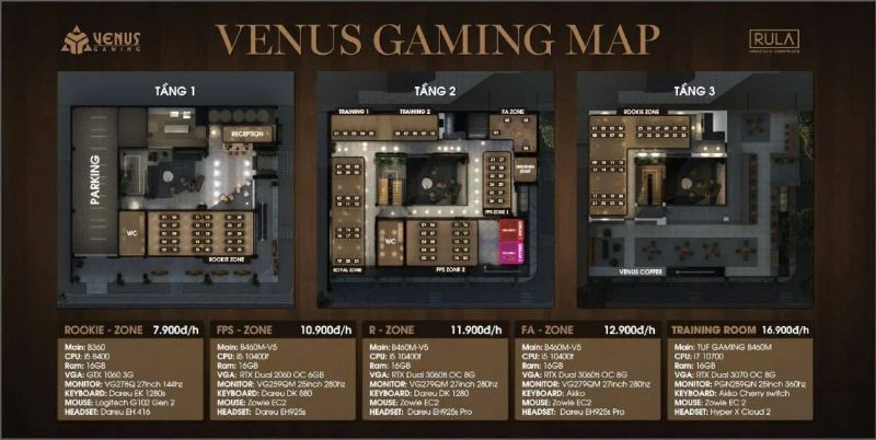 Những tựa game nổi tiếng tại Venus Gaming
