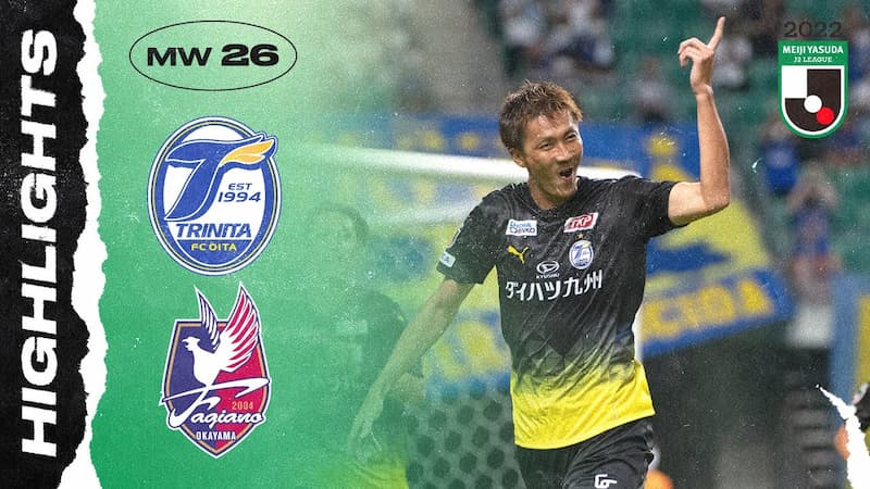 Soi kèo Oita Trinita vs Fagiano Okayama 17h ngày 17/6/2023, J League 2