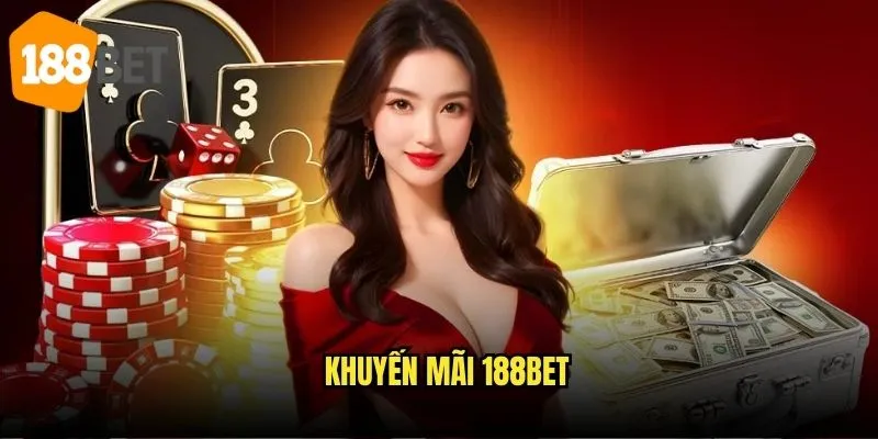 Khuyến mãi 188bet khủng - Cơ hội nhân đôi thưởng 1 Khuyến mãi 188bet