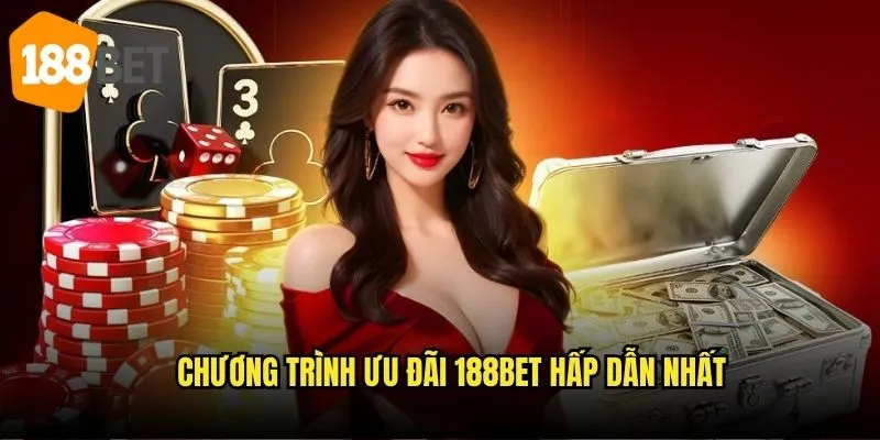 Khuyến mãi 188bet khủng - Cơ hội nhân đôi thưởng 2 Chương Trình Ưu đãi 188bet hấp dẫn nhất