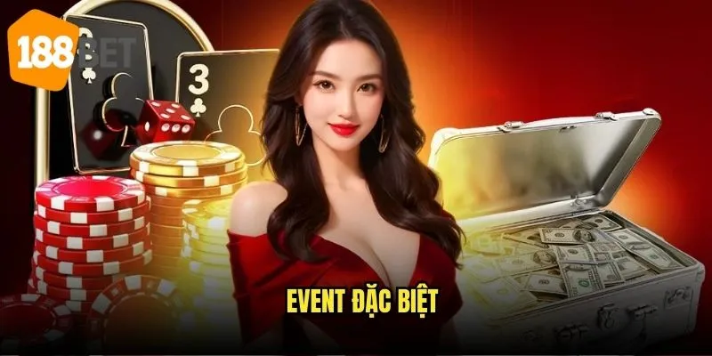 Khuyến mãi 188bet khủng - Cơ hội nhân đôi thưởng 3 Event đặc biệt